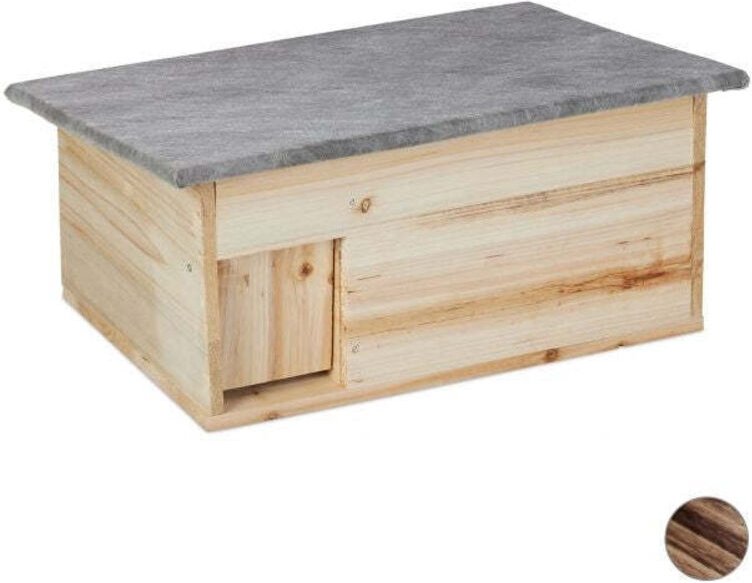 Winterfestes Igelhaus als Bausatz