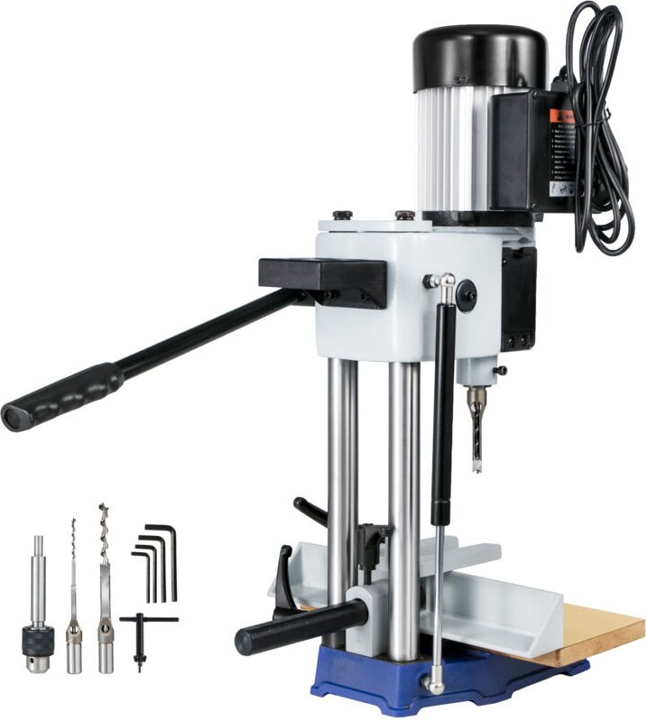 Tischstemmmaschine, 1/2 ps, 1400 U/min, Tischbohrmaschine, 13 mm Spannfutterkapazität, Tischstemmmaschine, Gewicht 60 Pf...
