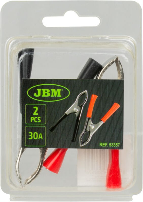 Set mit 2 alligator-clips JBM 53357