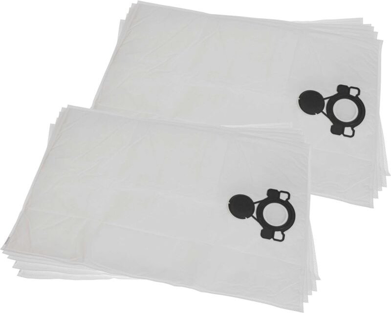 vhbw 10x Staubbeutel kompatibel mit CONEL CLEAN M30 Staubsauger - 52,5cm x 39cm Weiß