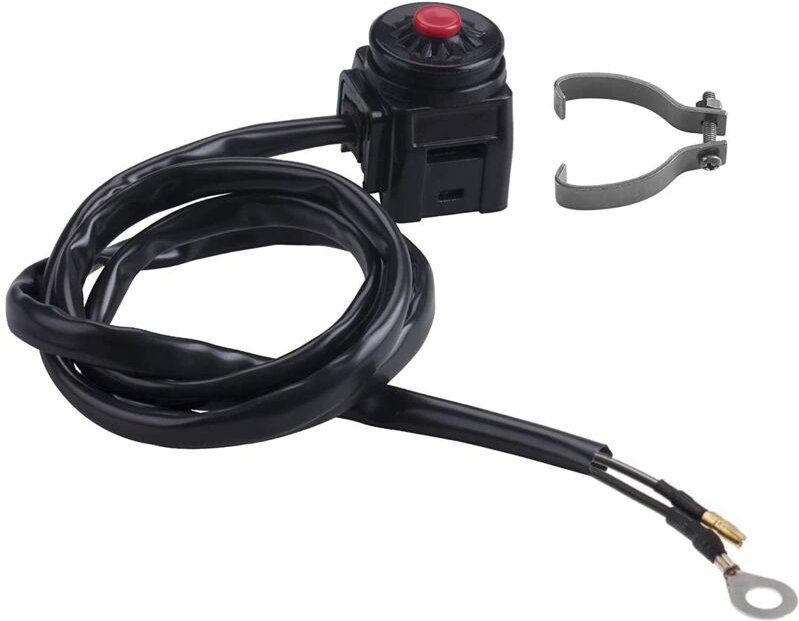 Stück Universal-Motorradschalter, Lenker, Motorrad-Kill-Stop-Schalter, Hupenknopf, 22 mm (7/8 Zoll)