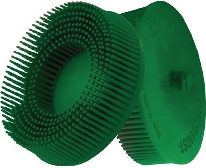 Tyrolit - Radialbürstenscheibe Sunburst ø 76 mm Körnung 50 A50 extra-coarse premium grün 20000 min-¹ Breite 76 qdisc ra