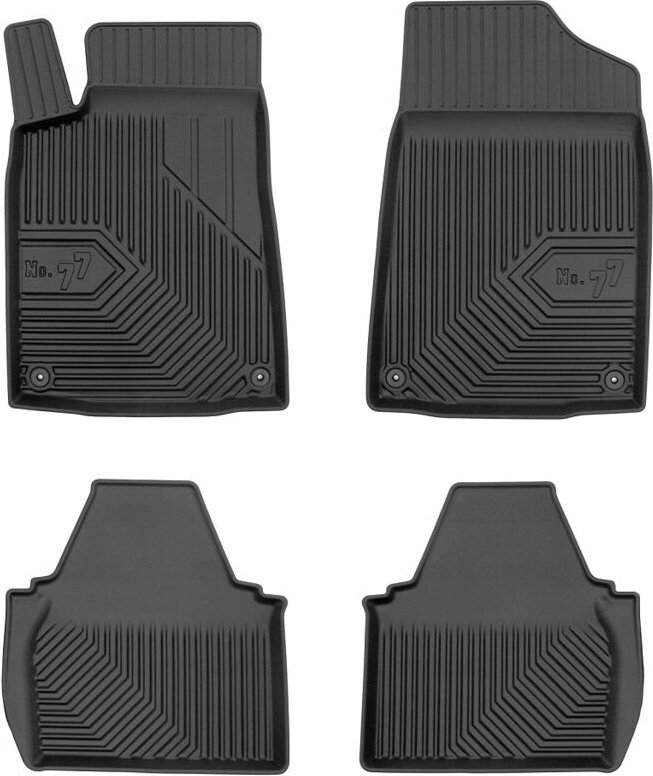 Gummimatten Peugeot 607 1999-2010 Kofferraum 77