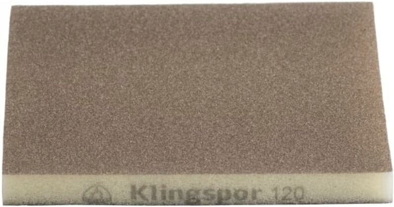 KLINGSPOR SCHLEIFSCHWAMM 123 x 96 x 12,5 mm P 80 SW501