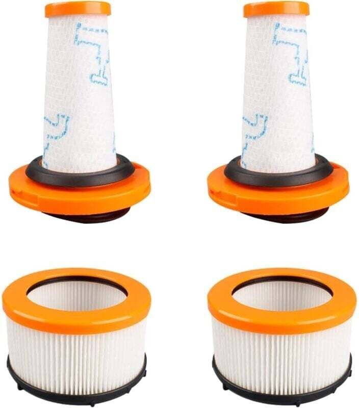 Filter für Rowenta X-FORCE FLEX 9.60, Filter für Rowenta X-FORCE FLEX 9.60 und X-NANO ESSENTIAL RH20xx, 2 Vorfilter + 2 ...