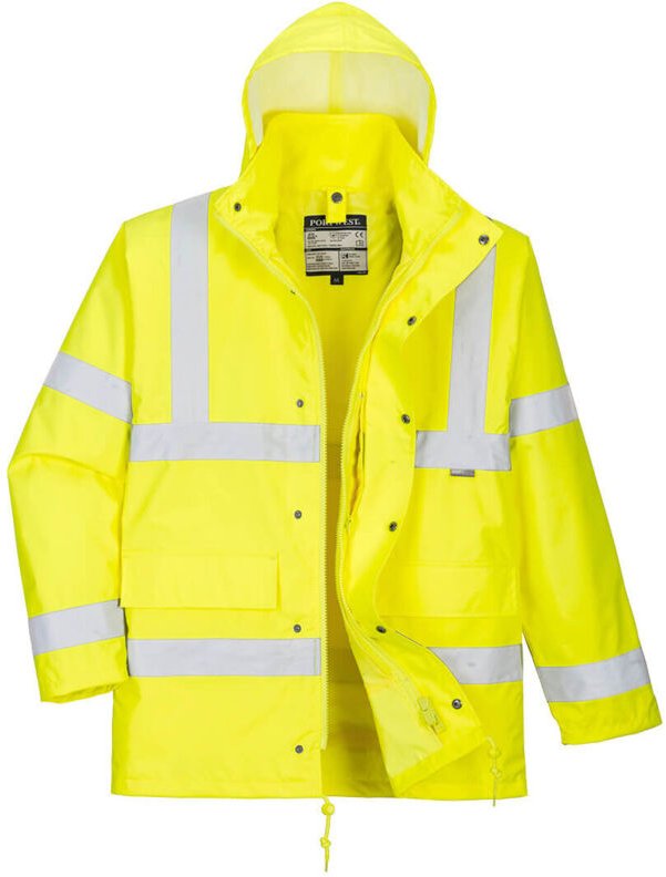 Hi-vis 4-in-1 Parka Farbe: Gelb Größe XL - Portwest