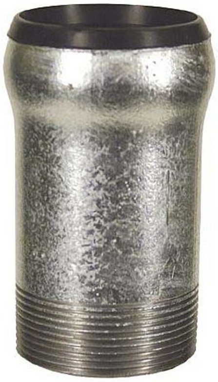 Buderus - Loro Loro-x Anschlussstück 00701.050X dn 50, 2' ag und Muffe 2'