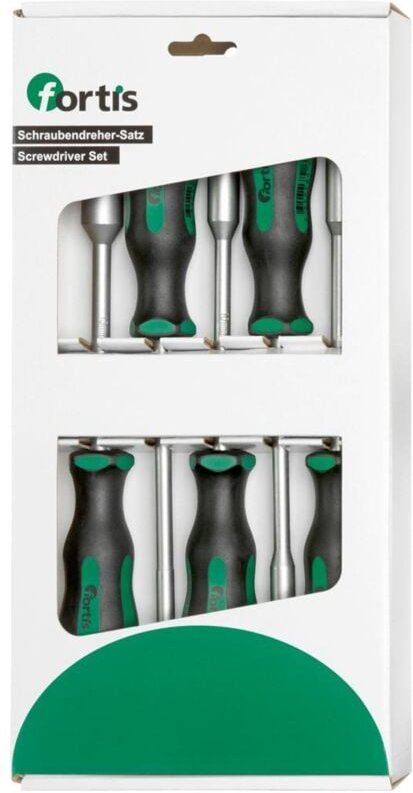 Fortis Steckschlüssel-Schraubendreher-Satz 5-tlg.