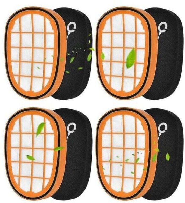 4 filtri per FC6812 Philips Speedpro Max Aqua Handheld 6814 6823 6827 6908