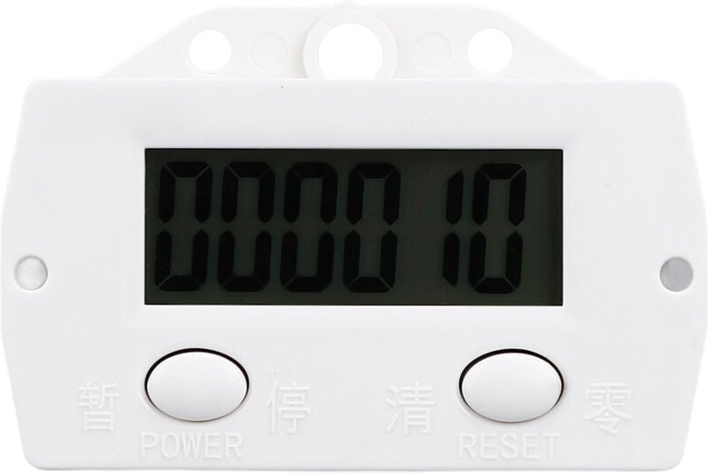 0-99999 6-stelliger Digitalzähler, tragbarer Magnetinduktionszähler, batteriebetrieben, für die Arbeitsplatte