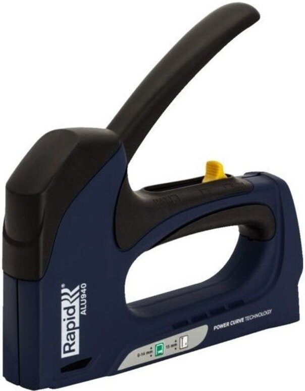 ALU940 Heftgerät für Heftklammern 140/6-14 mm – 8/15 mm – Blister – Rapid isaberg – 5000518