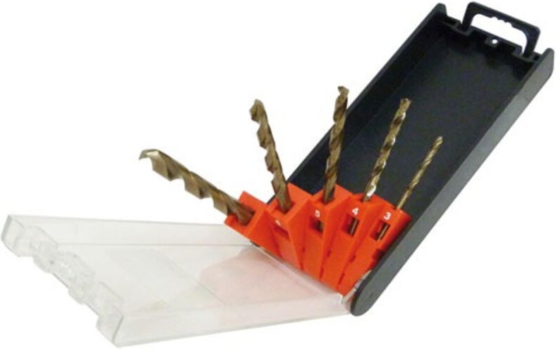 HSS-Kobalt-Werkzeugsets 5 % Tecn'x, 5-teiliges Set - Riss