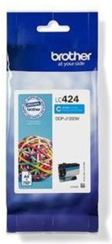 Tintenpatrone Originalzubehör LC-424C ca. 750 Seiten cyan