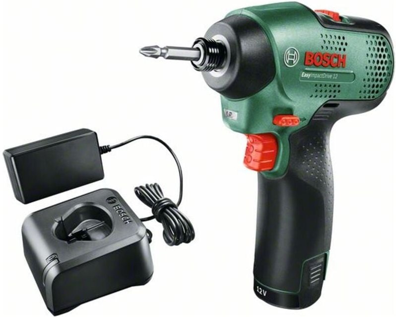 Bosch Akku-Drehschlagschrauber EasyImpactDrive 12, incl. 1x Akku PBA 1,5 Ah, Ladegerät