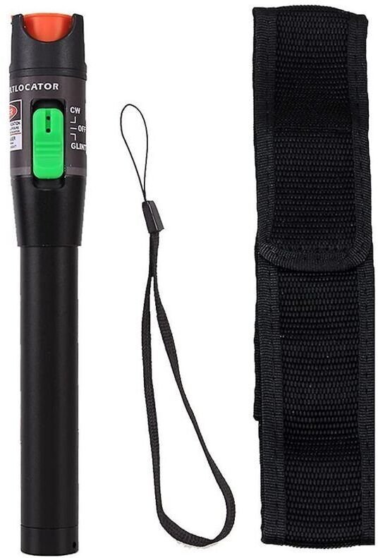 30-mW-Glasfaser-Fehlerortungsgerät (30 km Reichweite), Rotlichtstift-Tester, LC/FC/SC-Schnittstelle