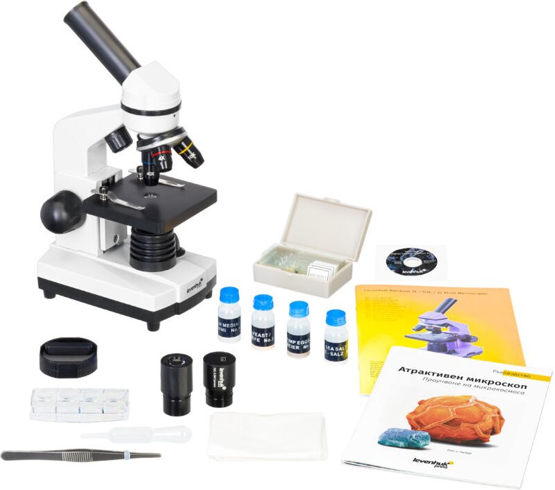 Levenhuk - Digitalmikroskop Rainbow D2L 0.3M, Mondstein of Mond