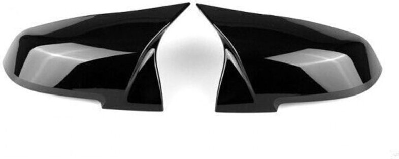 Spiegelkappen in Hochglanzschwarz für BMW F20 F21 F22 F30 F32 F36 F87 M3, Trimec