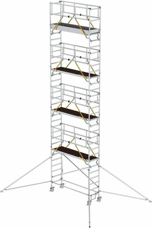 MUNK Rollgerüst SG mit Ausleger 0,75x2,45m Plattform 10,39m AH