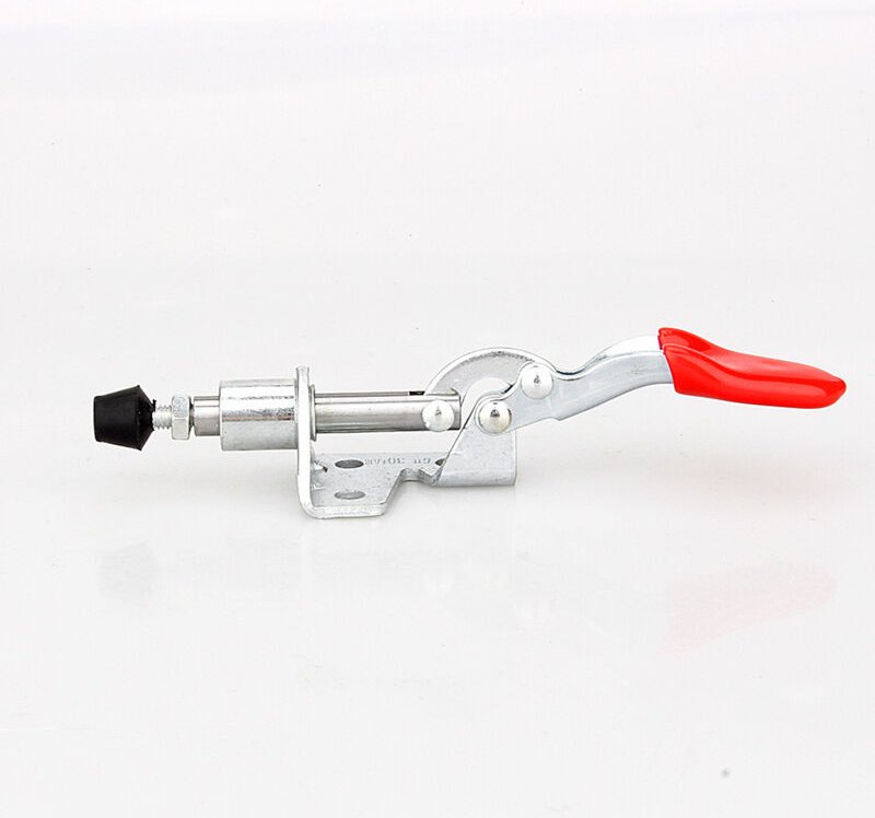 1 neue vertikale Kniehebelklemme GH-301A mit rutschfestem Kunststoffgriff