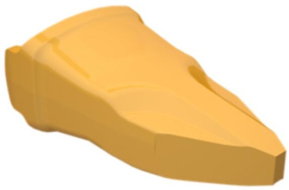 Zahn K90 spitz Caterpillar