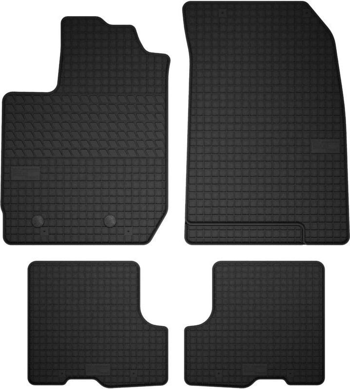 Gummimattensatz für Modell: Dacia Duster II 2WD SUV (ab Modelljahr 2017 bis 2024)