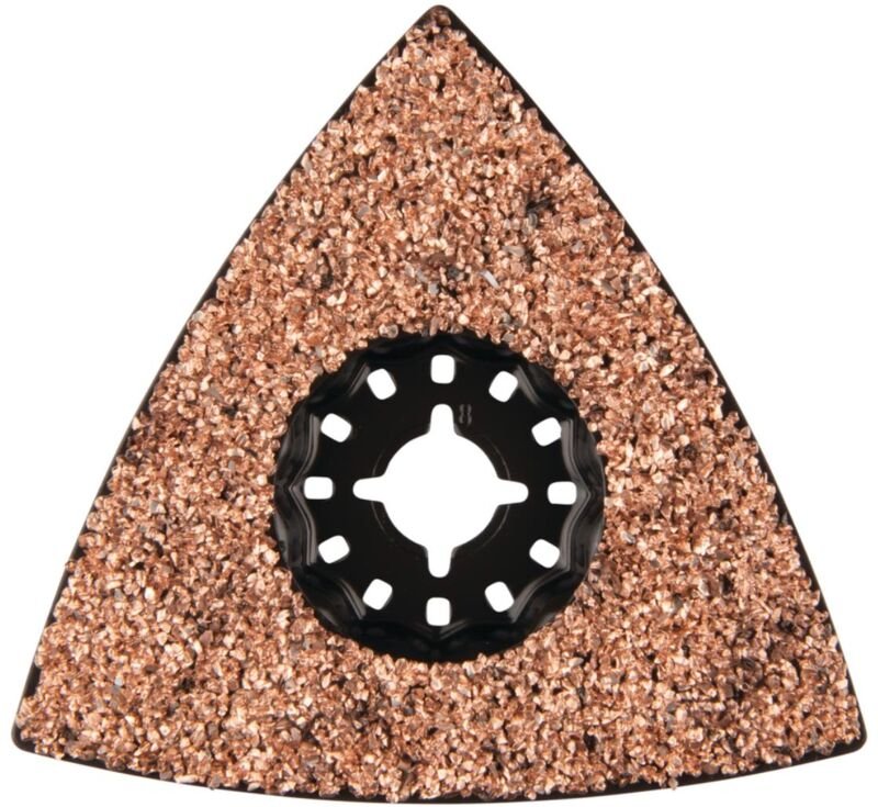 Makita Schleifplatte HM/RIFF, 85 mm, K20, TMA073 Starlock • 78 mm • K20 • HM / RIFF • TMA073 • Mörtel / Fließenkleber / ...