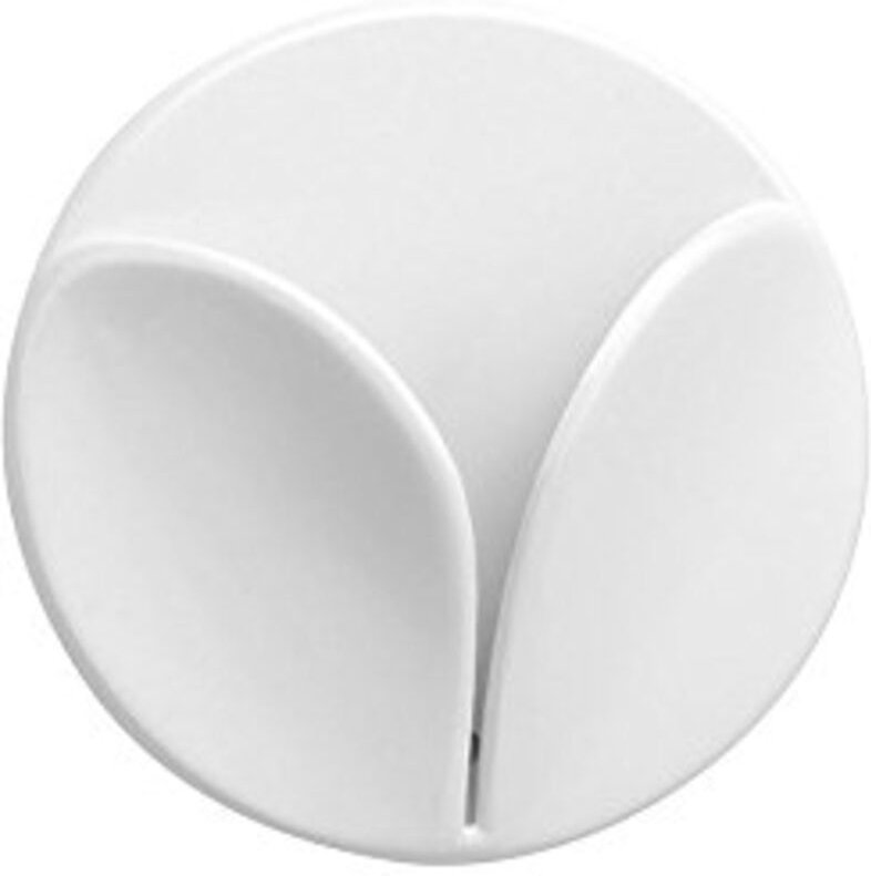 Thumbnail - Weiße Küche einfache selbstklebende Kleiderbügel (Blister 2 Stk.) Inofix EDM 66591