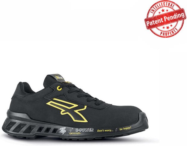 U-power - Burt S3 src ci esd flache Sicherheitsschuhe - - Schwarze