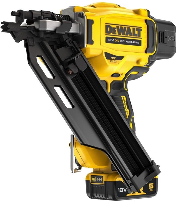 Akku-Nagler DCN930P2 18V Einzel- und Serienauslösung, 2x 5,0 Ah und Ladegerät - Dewalt