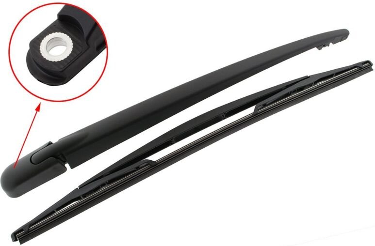 Heckscheibenwischerarm + Wischerblatt für Dacia Sandero 08-13