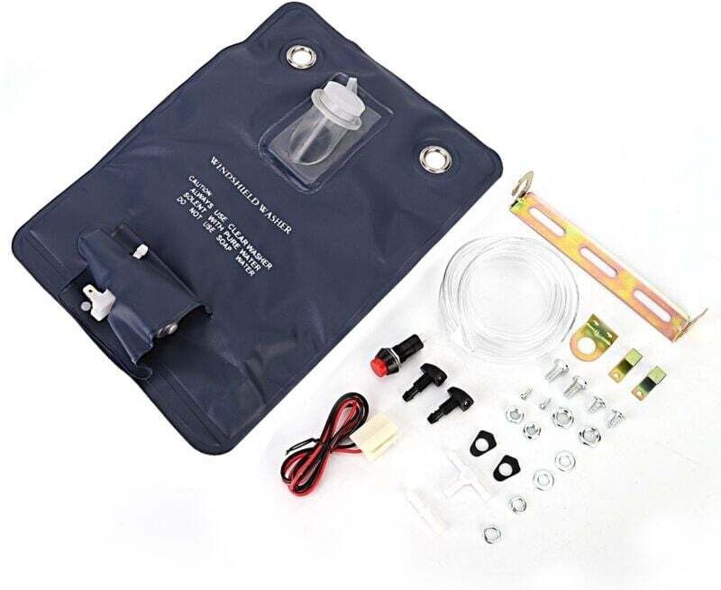 Pompe Lave Glace Universelle 12V Avec Réservoir Kit Installation Facile Voiture