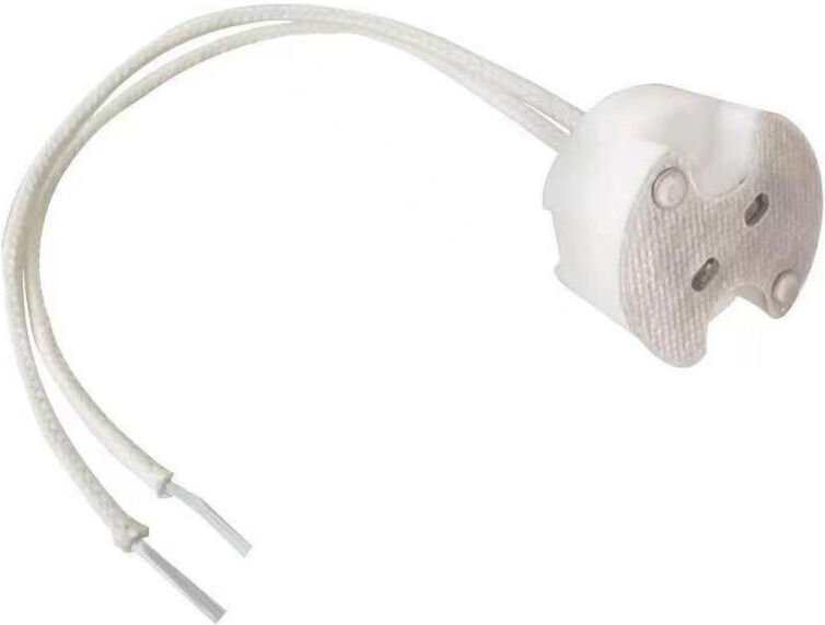 Lampenfassung, 10x GU5.3-Fassung – GU5.3- oder MR16-Fassung – Halterung mit 12-V-Kabel – für Halogen-, LED-Strahler und ...