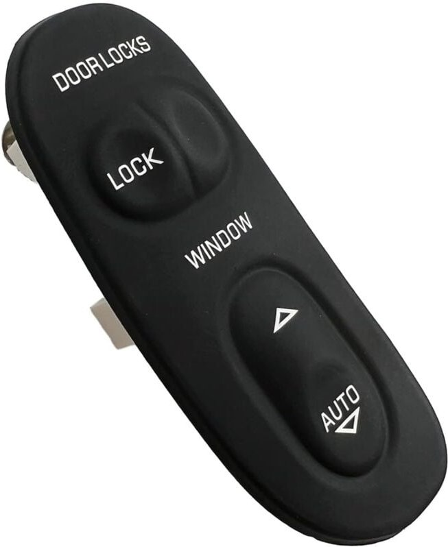 Kompatibel mit dem elektrischen Fensterheberschalter vorne rechts (Beifahrerseite) 19209382 für Chevrolet Corvette 1997-...