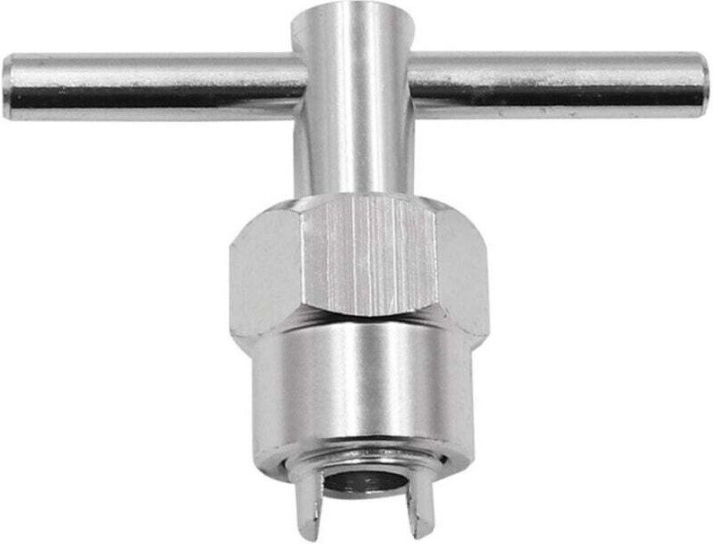 Vtizikl Clé de robinet utilitaire en alliage d'aluminium galvanisé clé de surface plombier salle de bain outil d'entreti...