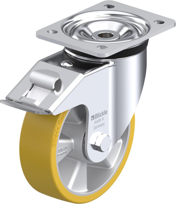 607440 lk-alth 160K-FI Lenkrolle mit Feststeller Rad-Durchmesser: 160 mm Tragfähigkeit (max. - Blickle