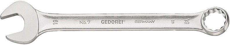Gedore 1436767 7 3/16AF Ring-Maulschlüssel Schlüsselweite (Metrisch) 07 - 19 mm Schlüsselweite (Zol