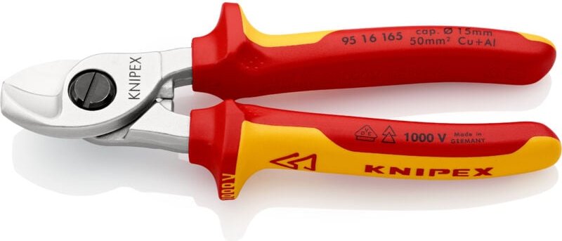 Knipex - Kabelschere 165 mm (95 16 165)