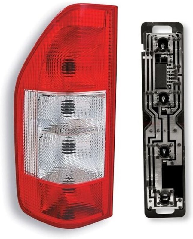 Rücklicht hinten links Mercedes Sprinter 1995-2005, OE 8261556, mit Lampenträger