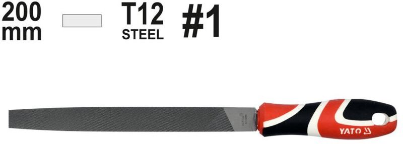 Metallfeile flach 200MM 1 YT-62229 Yato