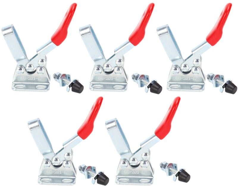 Stück horizontale Kniehebelklemmen GH-201-L für die Holzbearbeitung