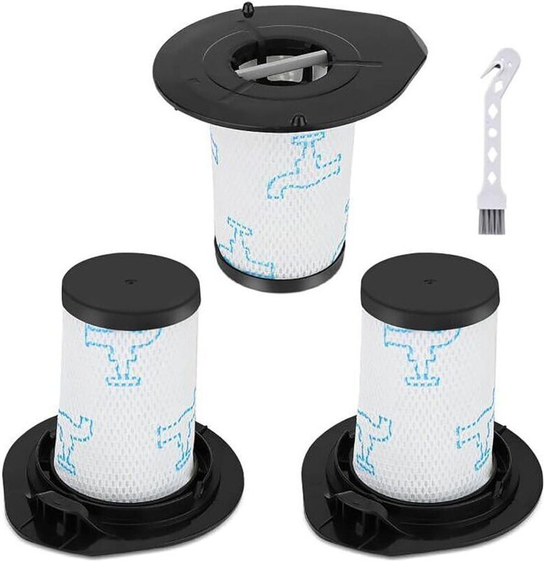 Filter für Rowenta Air Force 460 All-in-One-Staubsauger RH92xx RH9252WO RH9253WO RH9256WO RH9282WO, Ersatzfilterzubehör ...