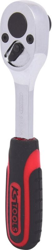 Ks Tools 1/4' CHROMEplus Bit-Umschaltknarre, 115mm - 918.1495