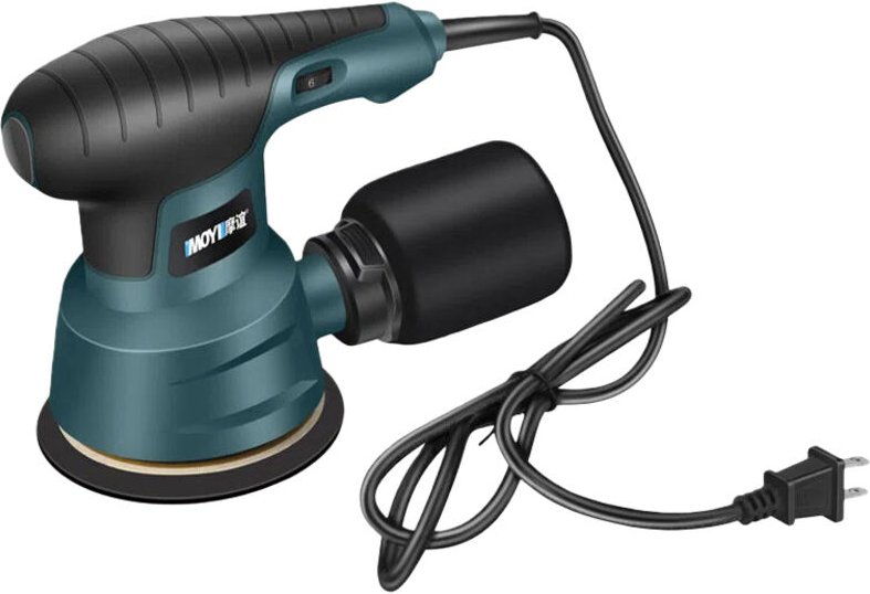 300-W-Schleifer, 125 mm, maximale Drehzahl 12000 Schwingungen/Minute (ausgestattet mit 5 Schleifscheiben)