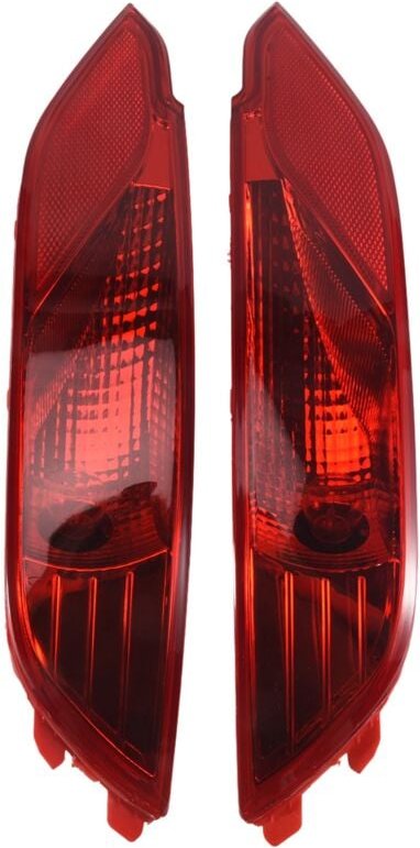 Tlily - 1 Paar Auto HeckstoßStange Nebelscheinwerfer Parkplatz Warnreflektor RüCklichter für 2015 2016 2017 2018