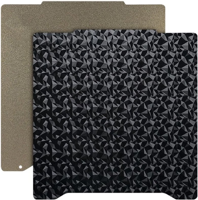 Für Prusa Mini PEI-Blatt-Bauplatte 196,3 x 190 mm, doppelseitige beheizte Platte aus PEO-Federstahl-B