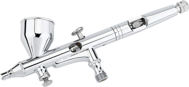 Doppelhub-Airbrush-Set, 0,2 mm/0,3 mm/0,5 mm Nadel, Spritzpistole für Farbe/Nägel/Modellbau