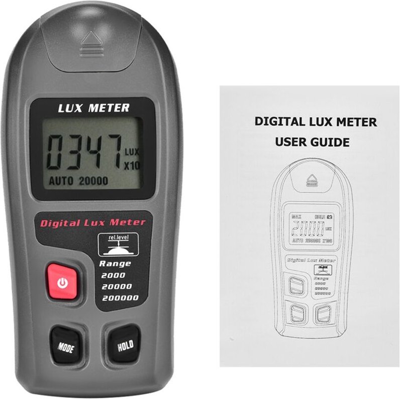 Digitales Luxmeter MT-30 mit LCD-Bildschirm, Luxmeter für Umweltmessungen