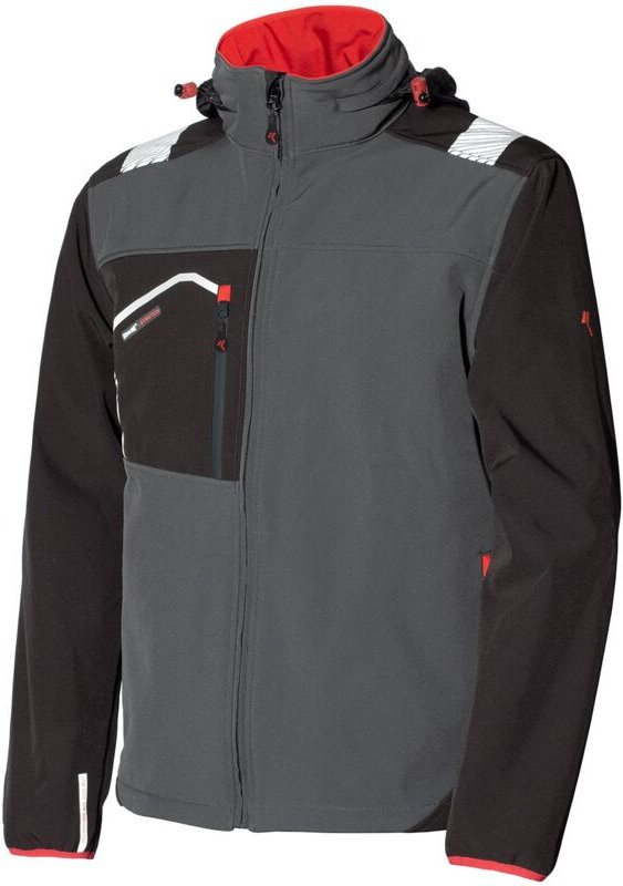 Issaline 04527B-083 Posh Arbeitsjacke Grau M