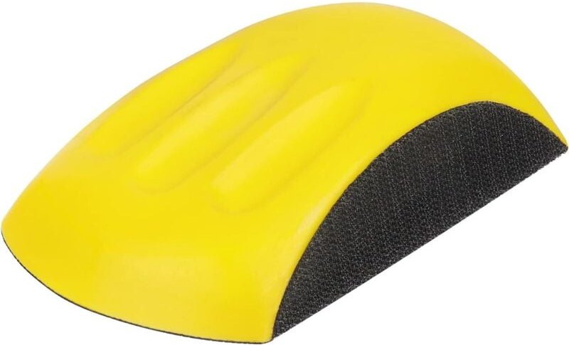 Schleifblock, manueller Schleifblock mit Klettverschluss in Mausform, Politur mit Schnittstelle – Pad für Schleifarbeite...