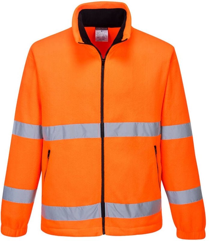 Portwest Warnschutz Windbreaker Fleece Orange L